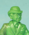 Raw epoxy putty master sculpts for Spy-Fi or pulp gaming figures. Size: 32mm tall